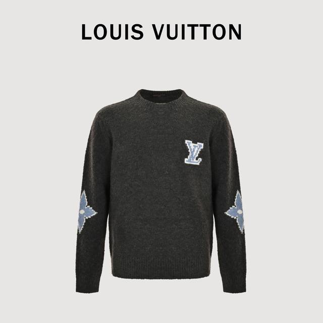 Louis Vuitton 路易威登lv 滑雪ski系列大logo泰迪毛衣 原版12,800购入开发，采用82%绵羊毛混纺18%锦纶棉线织成。由进口提花机织片6