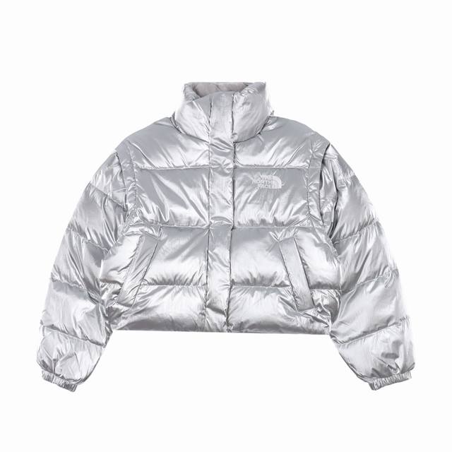 The North Face Tnf 北面 22Ss 86短款北面二合一脱袖羽绒服 全新一代86L# 原版定制面料，内里90白鸭绒填充，充绒量蓬松饱满，五金配件