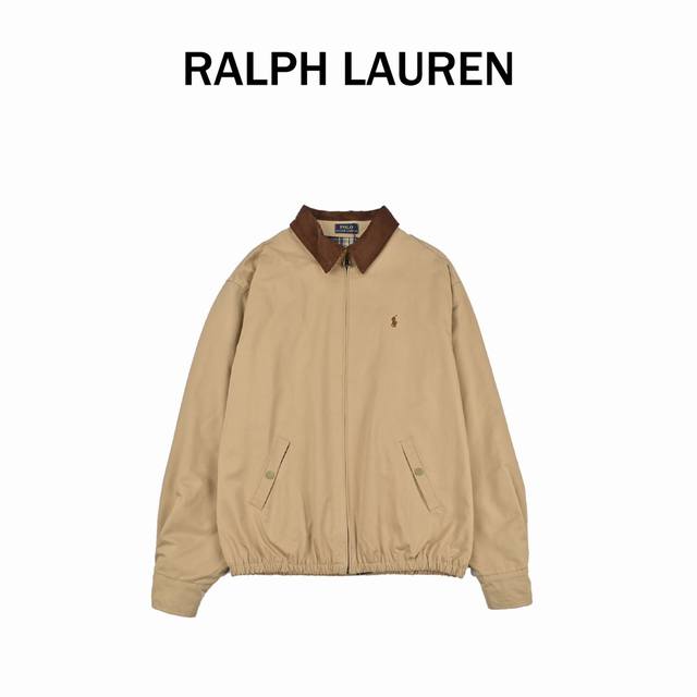 Ralph Lauren 拉夫劳伦 复古经典老钱风小马标刺绣灯芯绒翻领夹克外套 这是一款情侣款男生女生都能驾驭永远的经典，这个面料也真的和其他的不一样，新款没有