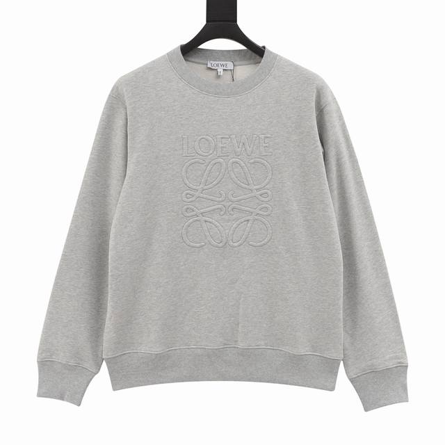 Loewe 经典款编织字母刺绣卫衣 Size：S-Xl