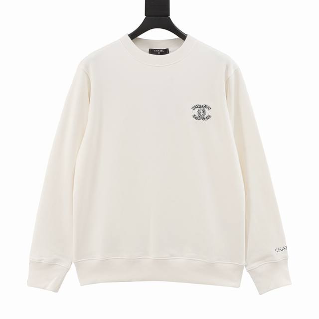 香奈儿chanel Pantin 十周年限定 双c编织刺绣卫衣 Size ：S-Xl