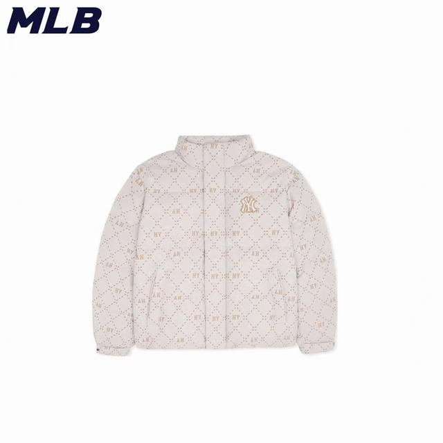 Mlb 洋基队24Ss 满印ny羽绒服 高端大气百搭！面料采用强防风防油污面料 追加涂层工艺以及复合内里！防风！防污！防静电 高密度胆布不跑绒匀称不走形！比棉服