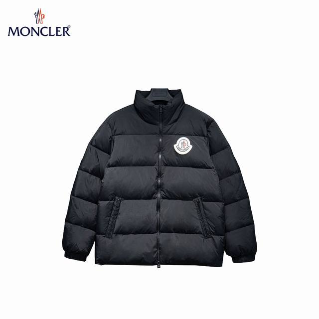 Moncler 蒙口盟可睐 微标黑武士 白标贴布拉链立领羽绒服 热门款式 Moncler盟可睐 Citala Short Down Kacket 微标黑武士 白