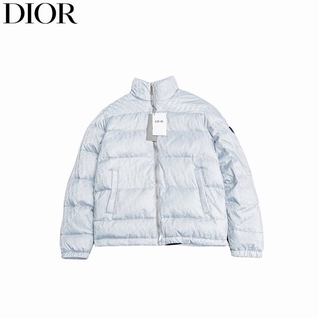 Dior 迪奥 20Fw 满印暗纹老花羽绒服 “灭世版本”直供各大平台，代购，微商。，暴力检测，广检90绒，欢迎对比任何细节品质。 香港专柜购入zp操作，这是一