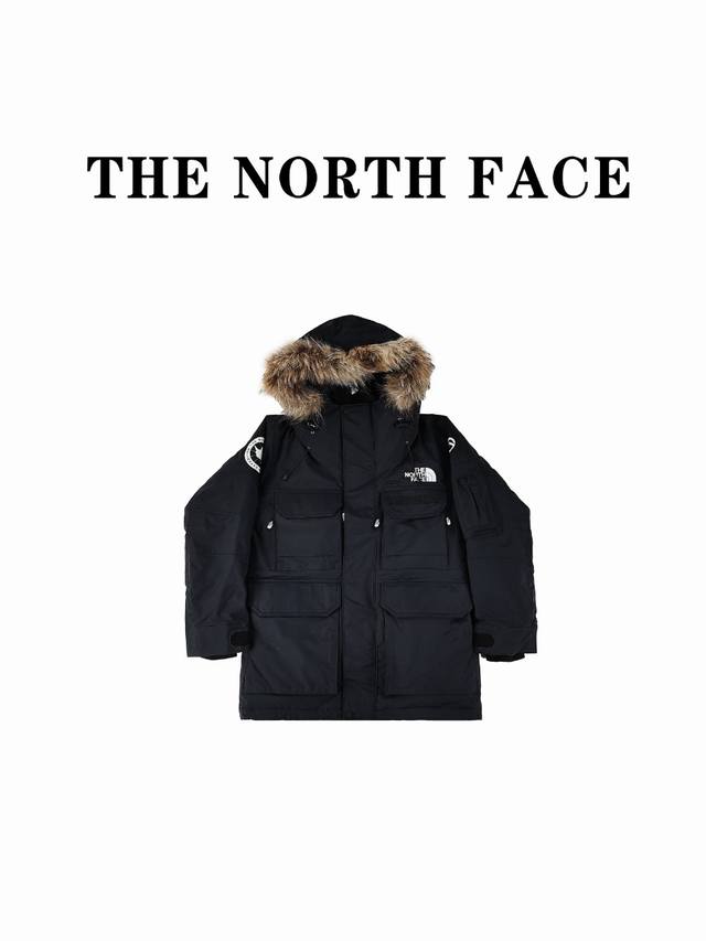 The North Face 北面 Tnf日版限定极地联名多口袋工装毛领连帽羽绒服 日代购5000+ 这应该是你所有tnf羽绒服里的天花板了。采用gore-Te