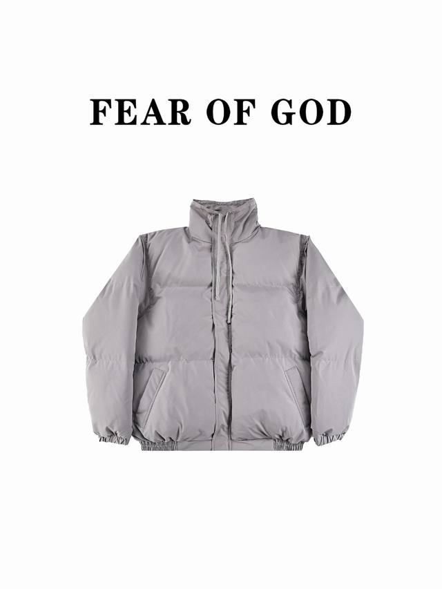 Fog Fear Of God复线essentials高街潮牌棉服 23年原版细节改动 区别市面垃圾货 基本0售后 年年爆款 Fog复线羽绒棉服. -最最牛批百