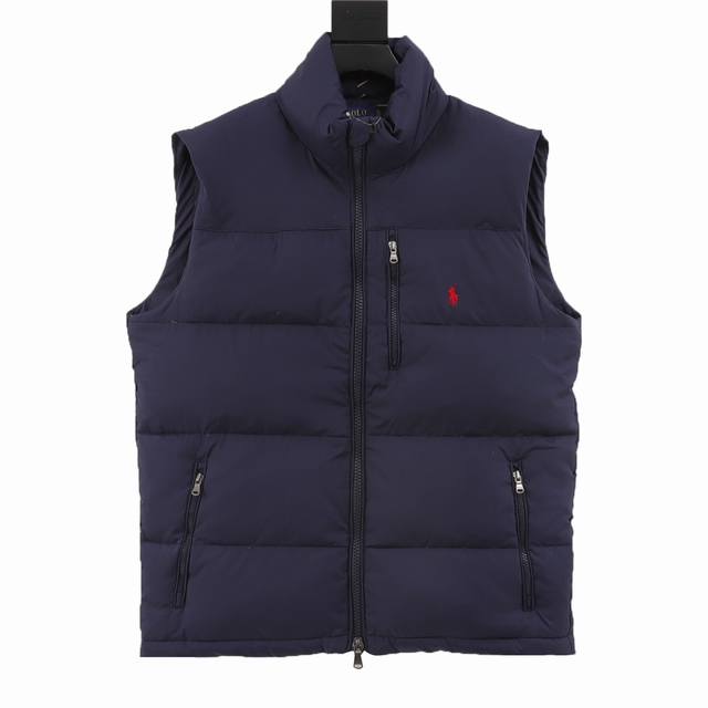 Ralph Lauren 拉夫劳伦 24Fw R51小马标刺绣羽绒马甲-漆面黑 哑光黑 哑光藏青 满满的高级观感，简单而不简约，无论是面料材质上还是整体轮廓，都