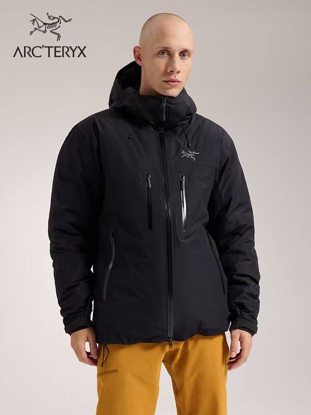 顶级版本 Arc'Teryx 始祖鸟 Beta Down Insulated Jacket M 连帽羽绒服 防风 防水 保暖 男款滑雪服 夹克 外套 巧妙搭配保