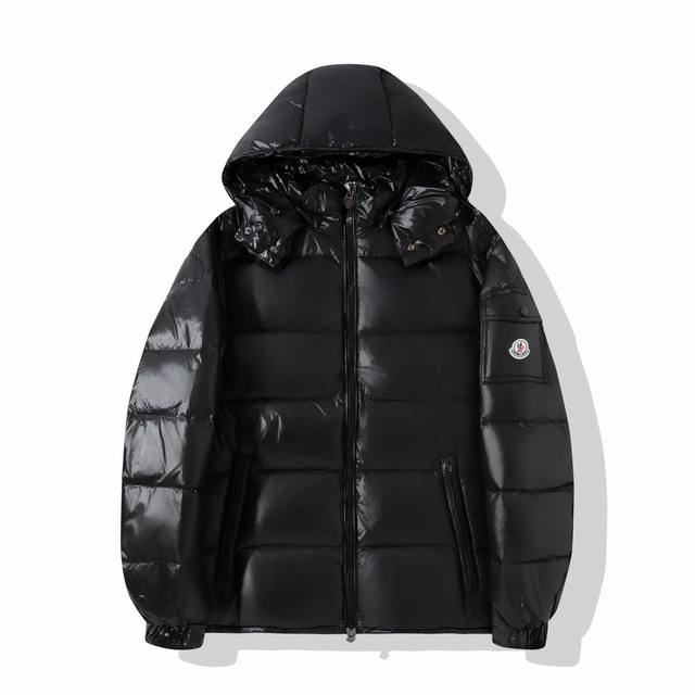 Moncler Maya 蒙口陈奕迅同款玛雅亮面防水小标羽绒服 正确定制 区别市面看图说话商家 内帽子可拆卸 商标+吊牌+水洗辅料 均按zp一模一样 国标90白