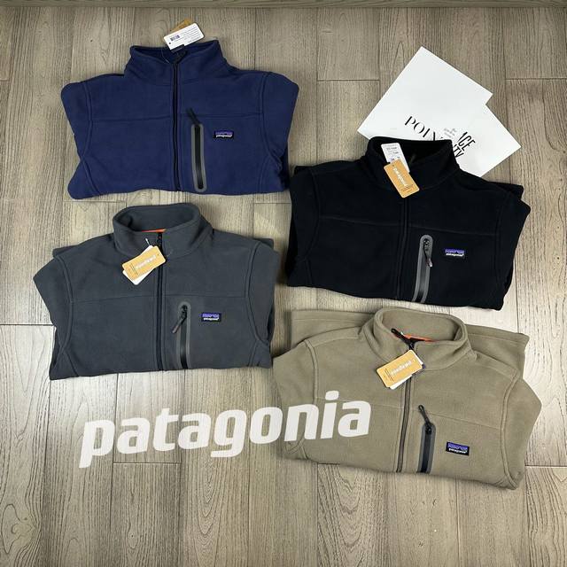 上新 上新 Patagonia 巴塔哥尼亚冬季摇粒绒立领外套 四色可选，经典百搭永不过时系列，绝佳秋冬出行穿搭必备百搭单品 羊羔绒保暖不臃肿更有型，采用进口环保