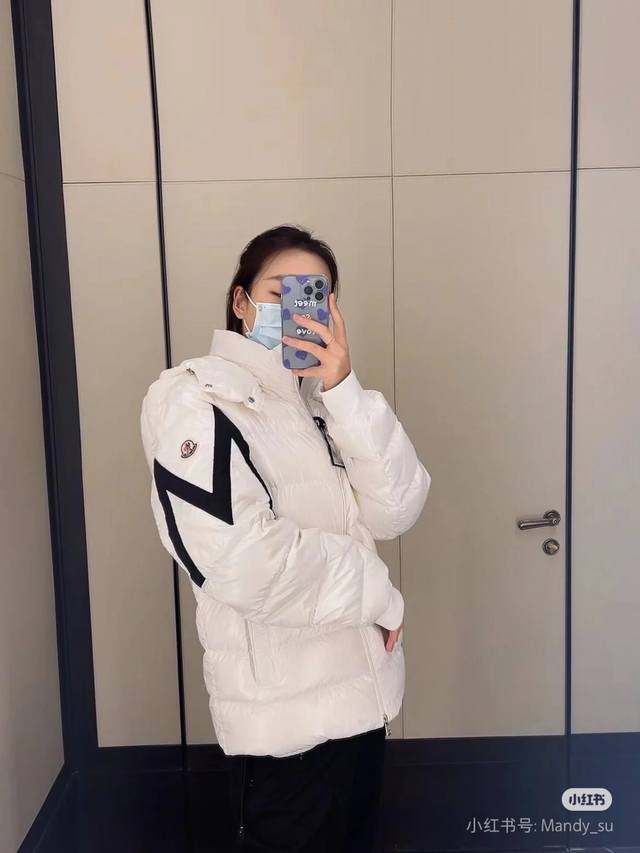 顶级版本带芯片随意对比 Moncler 蒙口王一博同款双峰防水大标羽绒服帽子可拆卸 标配专柜同款帆布手提袋 退货遗失默认-5 15可配礼盒 重新诠释，全新色调焕