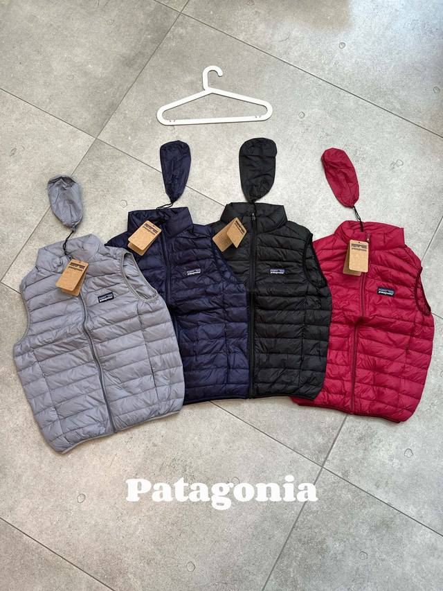 拿货 90绒 Patagonia 巴塔哥尼亚 情侣羽绒马甲 Down Sweater 货号84623 巴塔家经典排骨羽绒款式，已面世将近十多年了，仍然年年售罄并