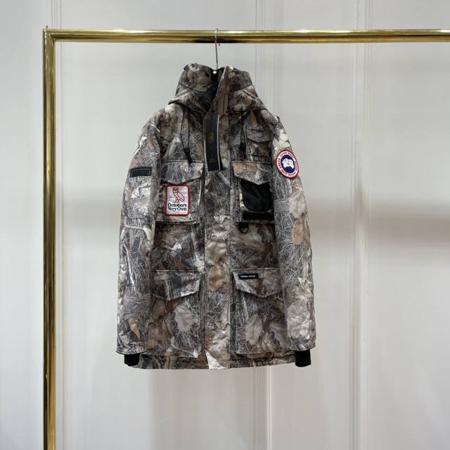 顶级天花板 Ovo X Canada Goose 加拿大鹅猫头鹰联名 Terrain 派克大衣羽绒服 标本专柜同款帆布手提袋 退货遗失默认5 25可配大鹅盒子+