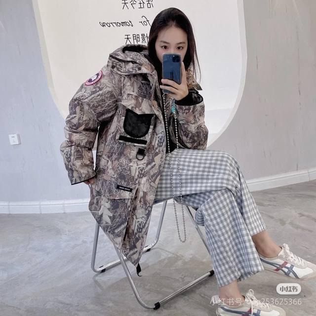 供 市面最高版本随意对比 Ovo X Canada Goose 加拿大鹅猫头鹰联名 Terrain 派克大衣羽绒服 标本专柜同款帆布手提袋 退货遗失默认5 25