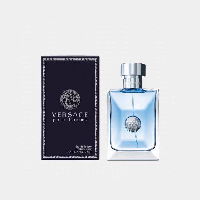 Versace Pour Homme Eau De Toilette 100Ml，范思哲同名男士香水100Ml，专柜版，配手提袋。范思哲斩女香水，在男票身上闻到