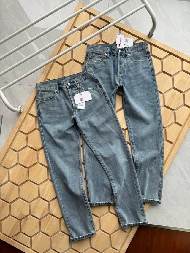 拿货 Levi’S李维斯 × Beams Super Wide V2 Jeans 24Ss 联名复古水洗赤耳牛仔裤 上身超帅气有型，高端奢华的产物，人气超火神级