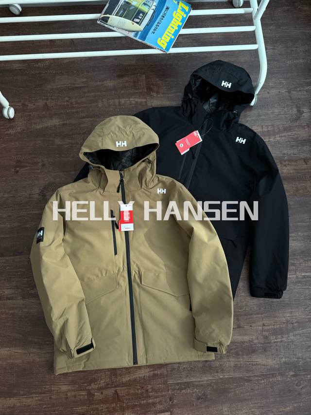 独家首发，Hellyhansen Hh海丽汉森男女同款全压胶工艺防风p棉填充户外防泼水连帽棉服！更适合户外徒步的剪裁，为户外运动登山徒步提供更舒适体验。 线上2