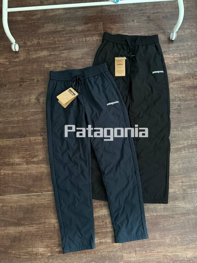 供 颜色：黑色 ，灰色 尺码：M-3Xl 男神女神冬季必备！公司订单patagonia巴塔轻户外防风锁温保暖直筒羽绒裤，90白鸭绒！ 采用专业级户外防风防水透气