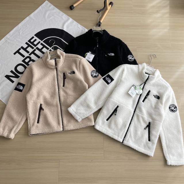 主图 专柜版本顶级货the North Face 北面新款羊羔毛男女保暖舒适抓绒立领外套上衣 上身百搭不臃肿原版正品打版秒杀市场所有版本面料采用原版羊羔毛面料厚