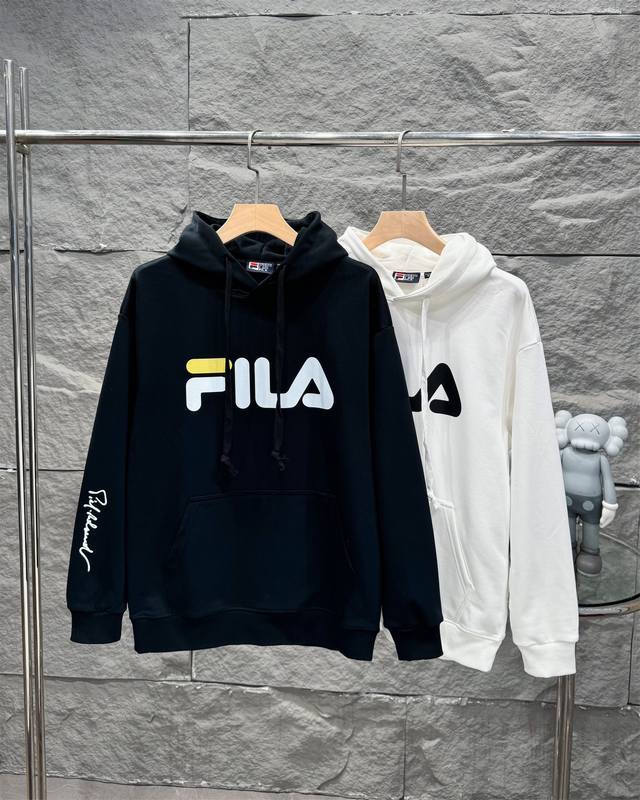 斐乐 Fila 斐乐秋季新款针织圆领毛圈卫衣休闲情侣款923 顶级版本，细节版本1:1复刻 重磅专柜最新款！走一波！绝对私房牛货！380G高克重毛圈材质，厚重感