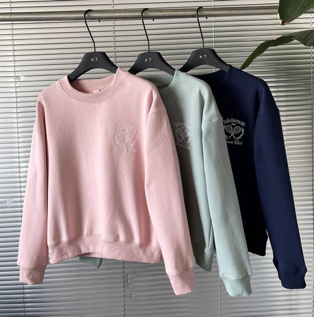 上新 Lululemon Heavyweight Fleece Pullover Tennis Club刺绣网球卫衣！！ 国内无售，小红书巨火的一款卫衣！ 璐璐