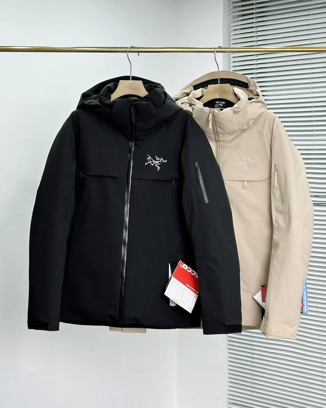 大买菜顶级版本帽子可拆卸！区别市场通货。随意对比。 Arcteryx 始祖鸟macai Jacket男款厚款连帽滑雪服羽绒服 这款鸟家羽绒服俗称‘’买菜‘’ 本