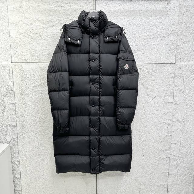 雾面版 Moncler Maya 70周年蒙口玛雅雾面 长款羽绒服 1码到4码 最大可穿230斤 高端版本 带原版感应nfc芯片 采用 Longue Saion