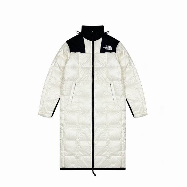 顶级版本 The North Face 北面 Tnf北面拼色棋盘格拼接长款羽绒服外套 22年最有创意的一款长款羽绒服 官网代购曾全球断货 一货难求 小红书等各大