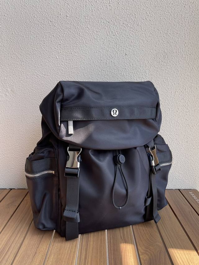 Lululemon 露露乐檬 Wunderlust 双肩包背包 *Mini 拒水丨lululemon丨lu9B23S 尺寸：25.5*14*35.5Cm 容量：