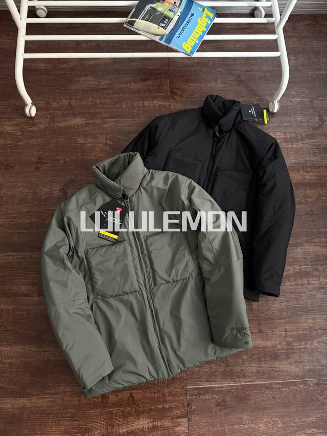 Insulated Utility男p棉聚热保暖轻量化棉衣外套丨lululemon丨lm4Anys 线上1600+ 日本东丽公司特供glyde面料！强韧分组螺旋