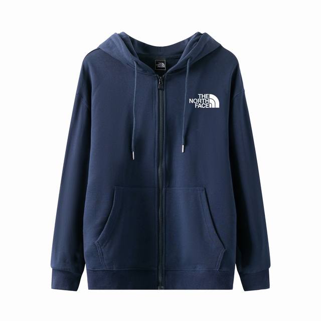 The North Face 北面经典款秋季毛圈连帽开衫卫衣外套 高品质，做细节 甄选新疆纯棉毛圈面料 手感软糯细腻 上身充满质感 非常轻便舒适运动宽松版型不紧