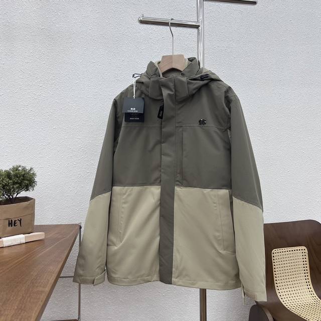 Kolonsport 可隆新款全热封户外运动三合一冲锋衣保暖登山服 Enfo- Warm科技保暖 科技防风外壳搭载280G高密摇粒绒内胆 快速聚热 强效锁温御寒