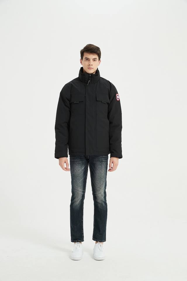 出厂价 Forester 男款新款 黑色大鹅24款 Canada Goose 加拿大鹅 男款 Xs-Xxl 市面最高版本！ 单品秋冬硬货推荐# 代工厂出品 Ca