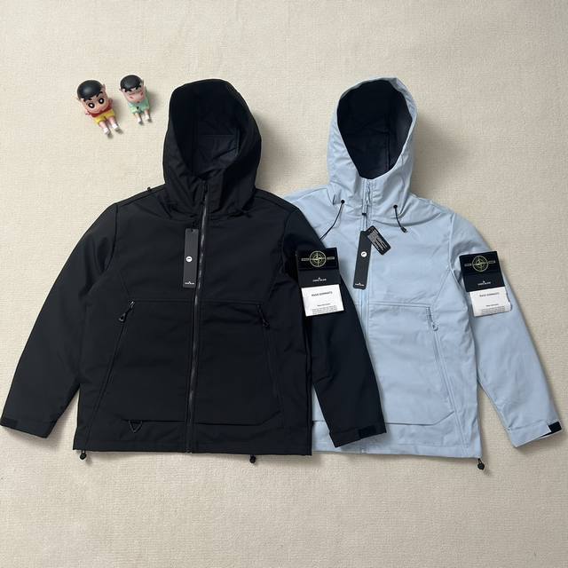 Stone Island 石头岛冬季高品质羽绒软壳平替冲锋衣 一衣三穿 Stone Island 石头岛冬季高品质羽绒软壳平替冲锋衣独家款式 实拍细节图 一衣三