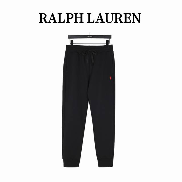 Ralph Lauren 拉夫劳伦 小标刺绣加绒长裤 超厚过冬版本 面料480G加绒纯棉防静电工艺处理 不沾灰 无浮毛 弹力腰围搭配抽绳使用 对身材十分友好 棉