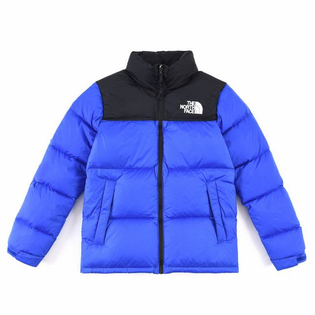 宝蓝色 正品级！He North Face 北面 1996 经典羽绒服 #男女同款#最高版本 美国原厂原版数据开版，比例协调、宽松、保暖、时尚！700蓬 全新进