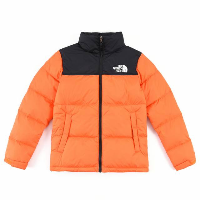 橙色 正品级！The North Face 北面 1996 经典羽绒服 #男女同款#最高版本 美国原厂原版数据开版，比例协调、宽松、保暖、时尚！700蓬 全新进