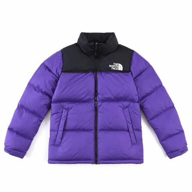 紫色 正品级！The North Face 北面 1996 经典羽绒服 #男女同款#最高版本 美国原厂原版数据开版，比例协调、宽松、保暖、时尚！700蓬 全新进