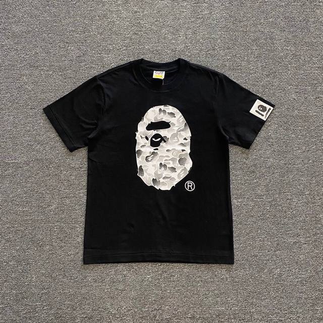 Sc042# 顶级版本 Bape 10周年限定水墨迷彩大猿人 采用260克优质高织纯棉面料 双纱精梳 质感柔软不起球 进口环保印花胶浆 图案鲜明立体 品质男女同