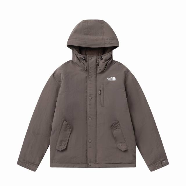 首发新品，跑量款 #Thenorthface 北面 24最新puffy情侣款户外防水保暖连帽羽绒服 颜色：宇宙黑 卡其色 棕色 尺码：Xs S M L Xl