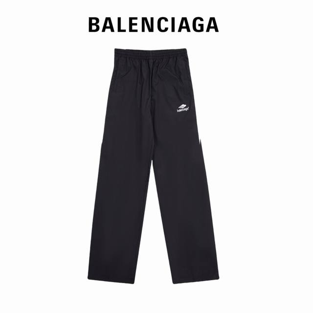 原版 款号：Ab016 上新 Balenciaga丨巴黎世家 23Fw 走秀款3B拼接运动套装裤子 轻奢主义 男女日常通勤穿搭必备单品 正确版本 欢迎对比 详细