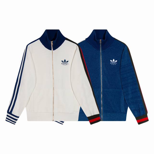 Gucci X Adidas，Gucci的高档衣物，Adidas的运动用品，都有着服饰领域的同质化属性。而此次gucci和adidas的联名，正是为产品注入了创