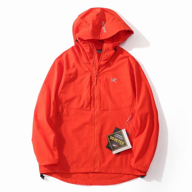 新品 Gamma Mx软壳冲锋衣 Arcteryx Gamma Lightweight Hoody 全新改款设计 胸前口袋跟mx对齐！防风防泼水，Upf防晒50