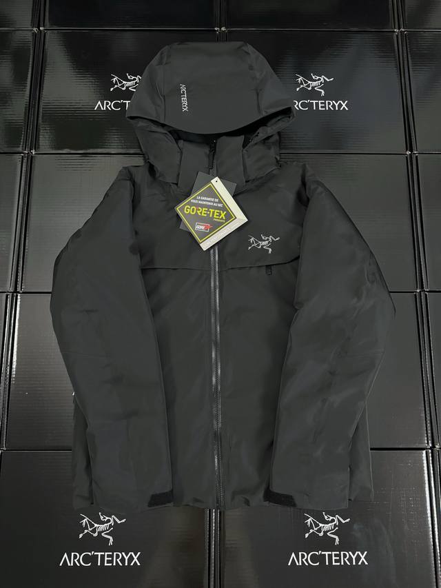 款号g32 三色齐发 最高版本 Arcteryx始祖鸟macai Jacket冬季新款男连帽防水买菜羽绒服滑雪服 -顶级版本，区别老款，连帽设计使其更加适合滑雪