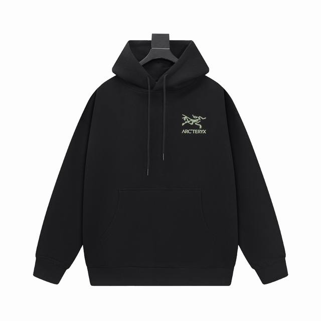 Arcteryx 始祖鸟 2024Ss新款连帽卫衣，采用最新面料，高品质工艺！衣服走线固定超级好，采用定织定染纯棉毛圈面料420克纯棉卫衣面料！采用高高工艺印花