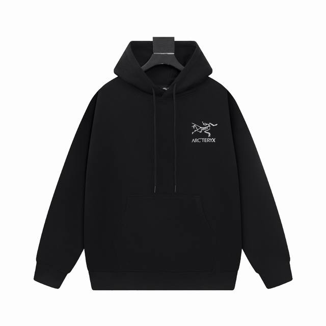 Arcteryx 始祖鸟 2024Ss新款连帽卫衣，采用最新面料，高品质工艺！衣服走线固定超级好，采用定织定染纯棉毛圈面料420克纯棉卫衣面料！采用高高工艺印花