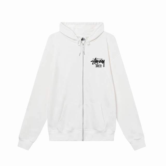 款号hn325 高品质版本，区别通货 斯图西 Stussy 东京城市限定印花卫衣男女同款 -面料精选3 克毛面料 手感柔软舒适 吸汗透气. -百搭款 原单品质