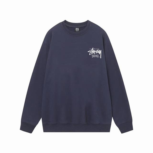 款号hn211 高品质版本，区别通货 Stussy 斯图西 首尔城市限定印花男女卫衣 -面料精选390克毛圈面料 手感柔软舒适 吸汗透气. -百搭款 原单品质