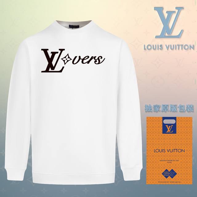 顶级版本 官网品质 配送独家图片原版包装 路易威登 Louis Vuitton 现货秒发 2024秋冬新款毛圈卫衣 搭配重工高端数码3D个性logo印花工艺，设