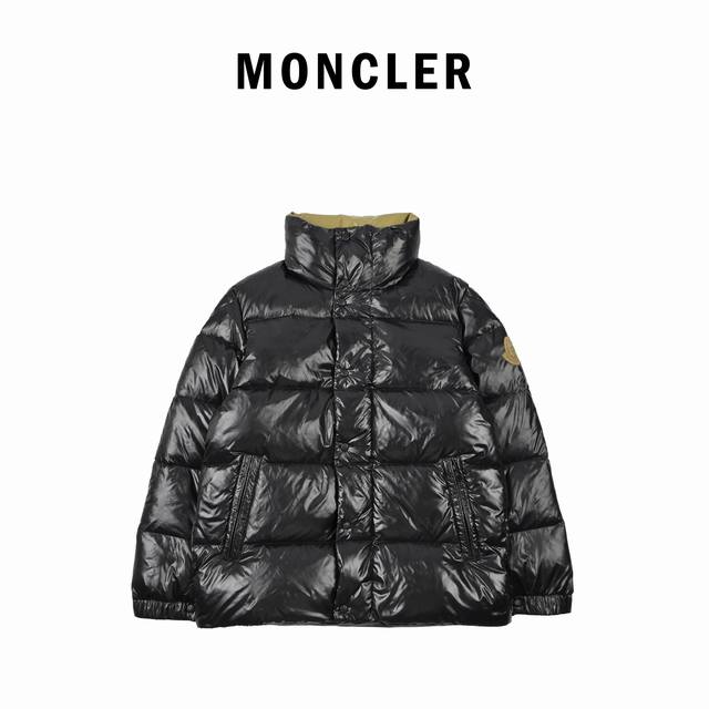 Moncler蒙口24Ss限定配色黄标抹茶拼接立领羽绒服 2024秋冬新款蒙口new羽绒服 原版1:1订制五金配件全进口原版定制欢迎专柜对比绝对的高品质采用顶级